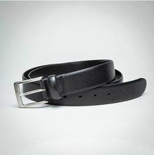 Load image into Gallery viewer, IBEX LEATHER OXFORD&lt;BR&gt;
Leather Belt&lt;BR&gt;
Black/Brown&lt;BR&gt;
