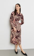 Load image into Gallery viewer, GERRY WEBER&lt;BR&gt;
Patterned Blouse Dress&lt;BR&gt;
Black/Cream Print&lt;BR&gt;
