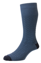 Load image into Gallery viewer, HJ SOCKS GROUPD&lt;BR&gt;
Indestructable Texture Socks&lt;BR&gt;
Blue&lt;BR&gt;
