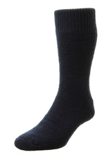 Load image into Gallery viewer, HJ SOCKS&lt;BR&gt;
Rambler Sock&lt;BR&gt;
Navy&lt;BR&gt;
