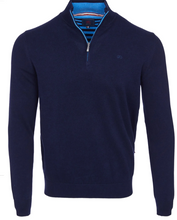 Load image into Gallery viewer, ANDRE&lt;BR&gt;
Adare 1/4 Zip Jumper&lt;BR&gt;
Lilac/navy/Apple&lt;BR&gt;
