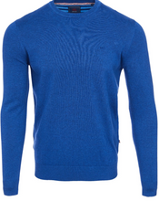 Load image into Gallery viewer, ANDRE&lt;BR&gt;
Cobh Crew Neck Jumper&lt;BR&gt;
Cobalt/Mango&lt;BR&gt;
