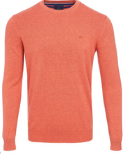 Load image into Gallery viewer, ANDRE&lt;BR&gt;
Cobh Crew Neck Jumper&lt;BR&gt;
Cobalt/Mango&lt;BR&gt;
