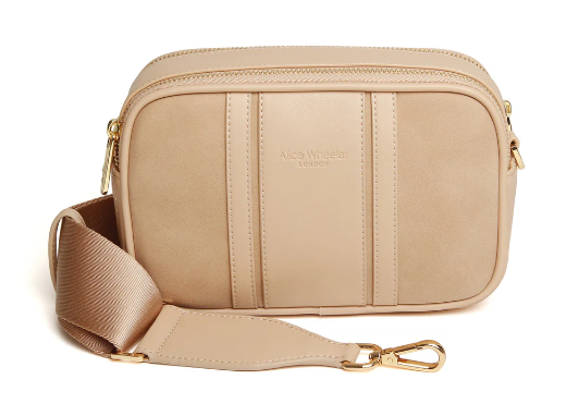 ALICE WHEELER<BR>
Madric Crossbody Bag<BR>
Sand<BR>