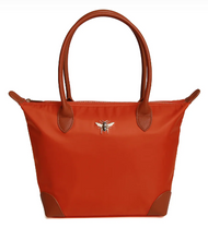 Load image into Gallery viewer, ALICE WHEELER&lt;BR&gt;
Shoreditch Large Tote Bag&lt;BR&gt;
Orange&lt;BR&gt;
