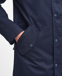 BARBOUR<BR>
City Chelsea Waterproof Jacket<BR>
Navy<BR>