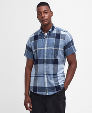 Load image into Gallery viewer, BARBOUR&lt;BR&gt;
Doughill Short Sleeve Shirt&lt;BR&gt;
Blue&lt;BR&gt;
