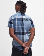 Load image into Gallery viewer, BARBOUR&lt;BR&gt;
Doughill Short Sleeve Shirt&lt;BR&gt;
Blue&lt;BR&gt;
