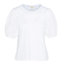 Load image into Gallery viewer, BARBOUR&lt;BR&gt;
Longfield Top&lt;BR&gt;
White&lt;BR&gt;
