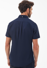 Load image into Gallery viewer, BARBOUR&lt;BR&gt;
Oxtwon Short Sleeve Shirt&lt;BR&gt;
Navy/Pink&lt;BR&gt;
