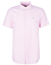 Load image into Gallery viewer, BARBOUR&lt;BR&gt;
Oxtwon Short Sleeve Shirt&lt;BR&gt;
Navy/Pink&lt;BR&gt;
