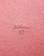 Load image into Gallery viewer, BARBOUR&lt;BR&gt;
Pima Cotton Crew Jumper&lt;BR&gt;
Light Blue/Pink&lt;BR&gt;
