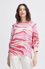 Load image into Gallery viewer, FRANSA&lt;BR&gt;
Zena Blouse&lt;BR&gt;
Pink&lt;BR&gt;
