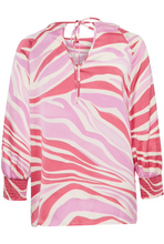 Load image into Gallery viewer, FRANSA&lt;BR&gt;
Zena Blouse&lt;BR&gt;
Pink&lt;BR&gt;
