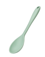 Load image into Gallery viewer, FUSION&lt;BR&gt;
Twist Silicone Solid Spoon&lt;BR&gt;
Blue/Mint/Red&lt;BR&gt;
