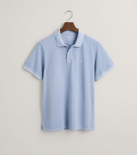 Load image into Gallery viewer, GANT&lt;BR&gt;
Sunfaded Short Sleeve Rugger Pique Polo Shirt&lt;BR&gt;
Peachy Pink/ 423 / 474&lt;BR&gt;

