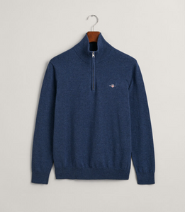 GANT<BR>
Classic Cotton Half Zip Sweater<BR>
433/902<BR>