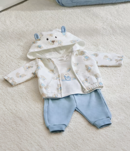 MAYORAL<BR>
3 piece Track Suit <BR>
Corn or Blue<BR>