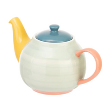 Load image into Gallery viewer, CAPTIVATE SIIP HOME&lt;BR&gt;
Colourblock 2 Cup Teapot&lt;BR&gt;
