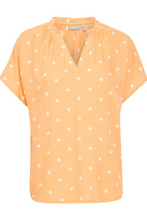 Load image into Gallery viewer, FRANSA&lt;BR&gt;
Kamma Blouse&lt;BR&gt;
Apricot&lt;BR&gt;
