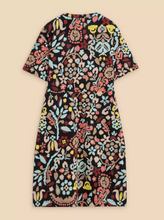 Load image into Gallery viewer, WHITE STUFF&lt;BR&gt;
Tammy Cotton Dress&lt;BR&gt;
Multi/ Teal&lt;BR&gt;
