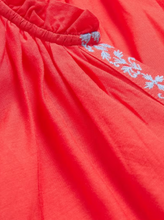 Load image into Gallery viewer, WHITE STUFF&lt;BR&gt;
Anna Embroider Top&lt;BR&gt;
Orange&lt;BR&gt;
