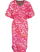 Load image into Gallery viewer, TAIFUN&lt;BR&gt;
Digital Red Patterned Dress&lt;BR&gt;
Red&lt;BR&gt;
