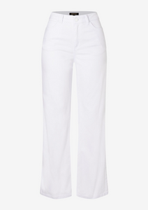 MORE AND MORE<BR>
Wide Denim Jeans<BR>
White<BR>