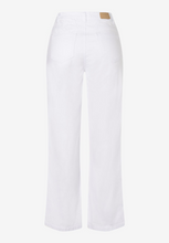 Load image into Gallery viewer, MORE AND MORE&lt;BR&gt;
Wide Denim Jeans&lt;BR&gt;
White&lt;BR&gt;
