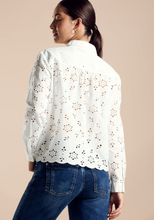 Load image into Gallery viewer, STREET ONE&lt;BR&gt;
Summer Crochet Blouse&lt;BR&gt;
Cream&lt;BR&gt;
