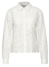 Load image into Gallery viewer, STREET ONE&lt;BR&gt;
Summer Crochet Blouse&lt;BR&gt;
Cream&lt;BR&gt;
