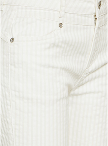 STREET ONE<BR>
Casual Striped Jeans<BR>
White<BR>