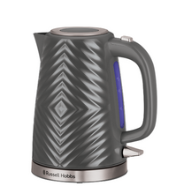 Load image into Gallery viewer, RUSSELL HOBBS&lt;BR&gt;
Groove Kettle 1.7L&lt;BR&gt;
Grey&lt;BR&gt;
