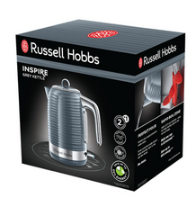 Load image into Gallery viewer, RUSSELL HOBBS&lt;BR&gt;
Inspire Kettle&lt;BR&gt;
Grey&lt;BR&gt;
