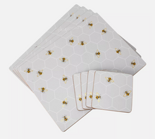 Load image into Gallery viewer, TRADESTOCK HOME&lt;BR&gt;
IStyle Busy Bees Placemats/Coasters&lt;BR&gt;
