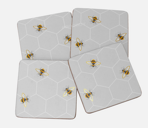 TRADESTOCK HOME<BR>
IStyle Busy Bees Placemats/Coasters<BR>