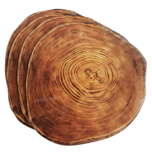 TRADESTOCK HOME<BR>
IStyle 4X Wild Wood Placemats/Coasters<BR>