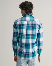 Load image into Gallery viewer, GANT&lt;BR&gt;
Oxford Regular Fit Checked Archived Shirt&lt;BR&gt;
340,550&lt;BR&gt;
