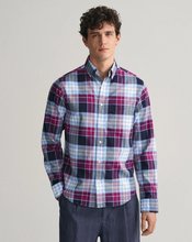 Load image into Gallery viewer, GANT&lt;BR&gt;
Oxford Regular Fit Checked Archived Shirt&lt;BR&gt;
340,550&lt;BR&gt;
