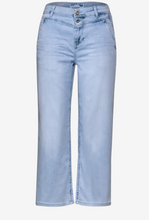 Load image into Gallery viewer, STREET ONE&lt;BR&gt;
7/8 Jeans Culotte Ultra Bleached Wash&lt;BR&gt;
Blue&lt;BR&gt;
