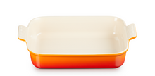 Load image into Gallery viewer, LE CREUSET&lt;BR&gt;
Stoneware Deep Heritage Rectangular 32cm Dish&lt;BR&gt;
Volcanic&lt;BR&gt;
