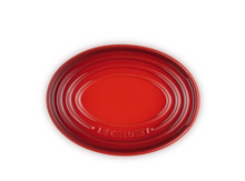 Load image into Gallery viewer, LE CREUSET&lt;BR&gt;
Stoneware Oval Spoon Rest&lt;BR&gt;
Cerise&lt;BR&gt;
