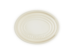 LE CREUSET<BR>
Stoneware Oval Spoon Rest<BR>
Meringue<BR>