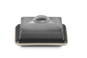 LE CREUSET<BR>
Stoneware Butter Dish<BR>
Flint<BR>