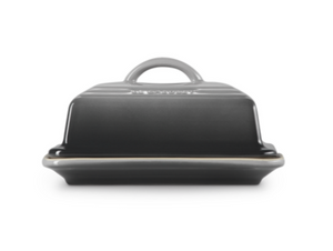 LE CREUSET<BR>
Stoneware Butter Dish<BR>
Flint<BR>