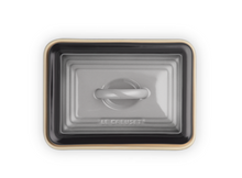 Load image into Gallery viewer, LE CREUSET&lt;BR&gt;
Stoneware Butter Dish&lt;BR&gt;
Flint&lt;BR&gt;
