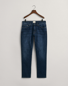 GANT<BR>
Slim Denim Jeans<BR>
Denim<BR>