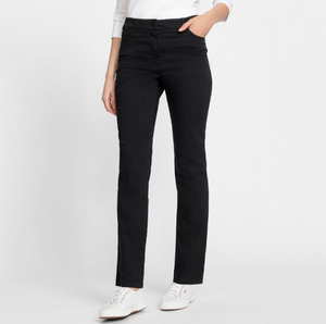 OLSEN<BR>
Mona Slim Jeans<BR>
Black, Navy<BR>