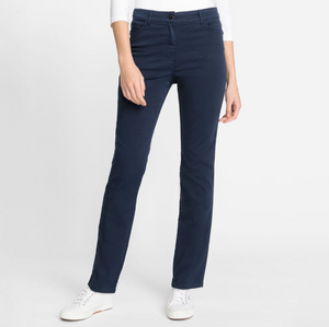 OLSEN<BR>
Mona Slim Jeans<BR>
Black, Navy<BR>