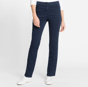 OLSEN<BR>
Mona Slim Jeans<BR>
Black, Navy<BR>